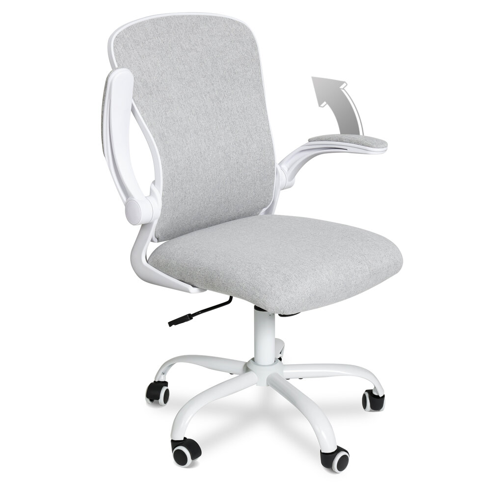 Office Chair Mesh Ergonomic Seat Swivel Adjustable Computer Flip-up